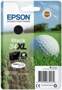 Image de Epson Golf ball Singlepack Black 34XL DURABrite Ultra Ink (C13T34714010)