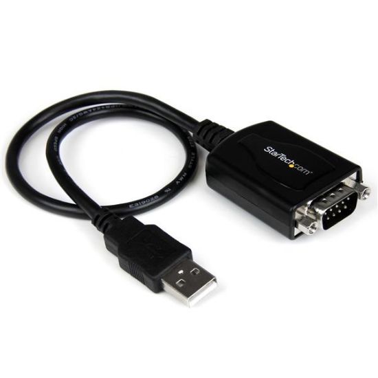 Image de StarTech.com Câble Adaptateur de 30 cm USB vers Série DB9 RS232 - Mémorisation de Port COM (ICUSB2321X)