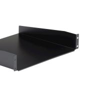 Image de StarTech.com Étagère Rack Serveur 2U - Étagère Cantilever Universelle pour Armoire Rack d'Équipement Réseau 19" - Acier Haute Résistance - Poids Max 20kg - Profondeur de 16", No ... (CABSHELF)