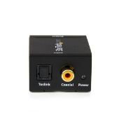 Image de StarTech.com Convertisseur audio coaxial numérique ou Toslink optique SPDIF vers RCA stéréo (SPDIF2AA)