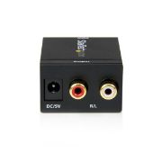 Image de StarTech.com Convertisseur audio coaxial numérique ou Toslink optique SPDIF vers RCA stéréo (SPDIF2AA)