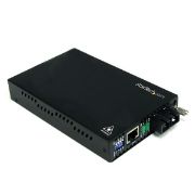 Image de StarTech.com Convertisseur Ethernet sur Fibre Optique MonoMode SC - 10/100Mb/s - 30km (ET90110SM302)
