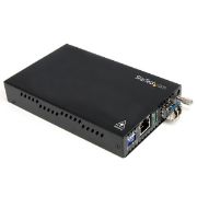Image de StarTech.com Convertisseur Gigabit Ethernet fibre optique multimode LC 1000 Mb/s - 550 m (ET91000LC2)