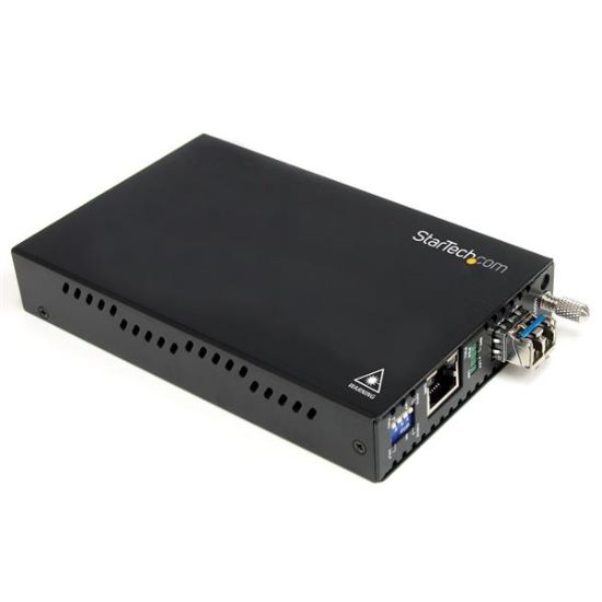 Image de StarTech.com Convertisseur Gigabit Ethernet fibre optique multimode LC 1000 Mb/s - 550 m (ET91000LC2)