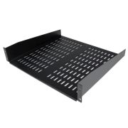 Image de StarTech.com Etagère cantilever ventilée pour rack de serveur universel 2U 16 pouces - Etagère d'armoire serveur fixe - 22 kg (CABSHELFV)
