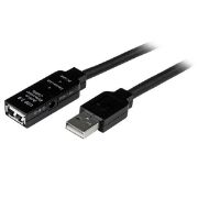 Image de StarTech.com Câble Répéteur USB 15 m - Rallonge / Extension USB Actif - M/F (USB2AAEXT15M)