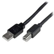 Image de StarTech.com Câble USB Actif A vers B 20 m - M/M - Noir (USB2HAB65AC)
