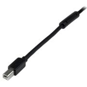Image de StarTech.com Câble USB Actif A vers B 20 m - M/M - Noir (USB2HAB65AC)