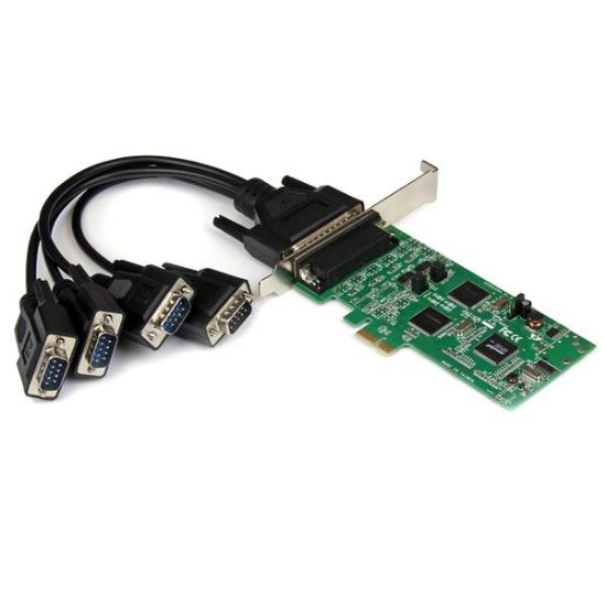 Image de StarTech.com Carte PCI Express Série 4 ports - 2x RS232 et 2x RS422 / RS485 (PEX4S232485)
