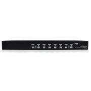 Image de StarTech.com Switch KVM USB VGA à 8 ports avec OSD - Commutateur écran clavier souris à montage en rack 1U (SV831DUSBU)