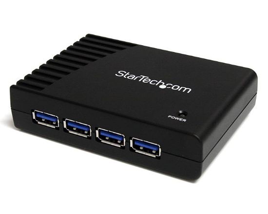 Image de StarTech.com Hub SuperSpeed USB 3.0 noir 4 ports (ST4300USB3EU)