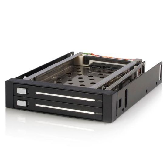 Image de StarTech.com Carte-mère 2 Disques 2,5" à Permutation à Chaud SATA pour Rack Mobile (HSB220SAT25B)