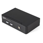 Image de StarTech.com Commutateur KVM HDMI USB 2 ports avec audio et concentrateur USB 2.0 (SV231HDMIUA)