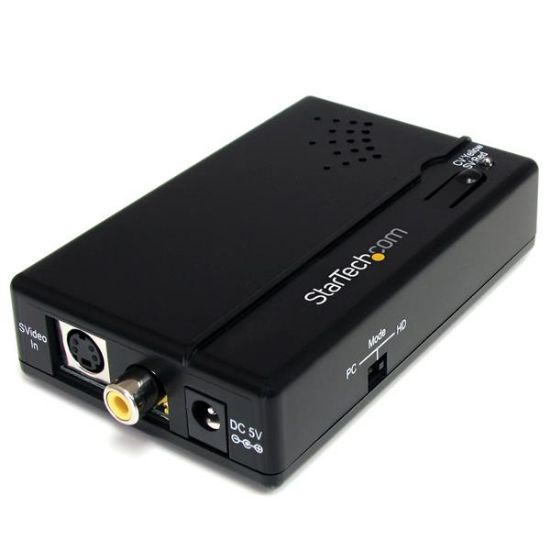 Image de StarTech.com Convertisseur composite et S-vidéo vers HDMI avec audio (VID2HDCON)