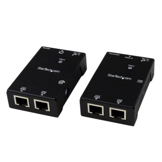 Image de StarTech.com Transmetteur Prolongateur HDMI sur Cat5 /Cat6 avec Power over Cable - Extender HDMI RJ45 - 50m (ST121SHD50)