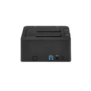 Image de StarTech.com Station d'accueil USB 3.0 pour 2 disques durs SATA III de 2,5 ou 3,5 - Dock HDD / SSD avec UASP (SDOCK2U33)