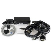 Image de StarTech.com Switch KVM USB DVI 2 Ports avec Technologie Commutation Rapide et DDM - Câbles Inclus (SV231DVIUDDM)