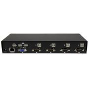 Image de StarTech.com Switch KVM USB DVI 4 Ports avec Technologie Commutation Rapide et DDM - Câbles Inclus (SV431USBDDM)