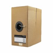 Image de StarTech.com Câble Ethernet Cat 6 en Vrac - 304,8 m - Solide - Classé CMR - Gris - Conforme TAA (WIR6CMRGR)