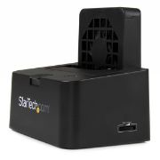 Image de StarTech.com Station d'accueil USB 3.0 / eSATA externe pour disque dur SATA III 6 Gb/s de 2,5"/3,5" avec UASP et ventilateur (SDOCKU33EF)