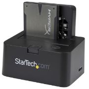 Image de StarTech.com Station d'accueil USB 3.0 / eSATA externe pour disque dur SATA III 6 Gb/s de 2,5"/3,5" avec UASP et ventilateur (SDOCKU33EF)