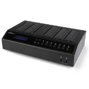 Image de StarTech.com Duplicateur autonome de disque dur 1 vers 5 - Station d'accueil USB 3.0 / eSATA 6x HDD / SSD (SATDOCK5U3ER)