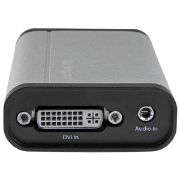 Image de StarTech.com Boîtier d'acquisition vidéo DVI haute performance par USB 3.0 - 1080p 60 fps - Aluminium (USB32DVCAPRO)