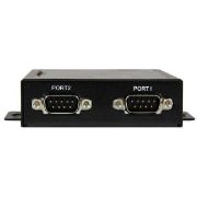 Image de StarTech.com Serveur de périphériques à 2 ports série RS232 vers IP Ethernet - Métallique et montable (NETRS2322P)