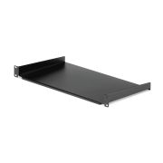 Image de StarTech.com Étagère fixe 1U pour Montage en Rack de Serveur - Plateau Universel en Acier de 25,4cm de Profondeur pour Rack d'Équipement Audiovisuel/Réseau 19" - Capacité de ... (CABSHELF1U10)