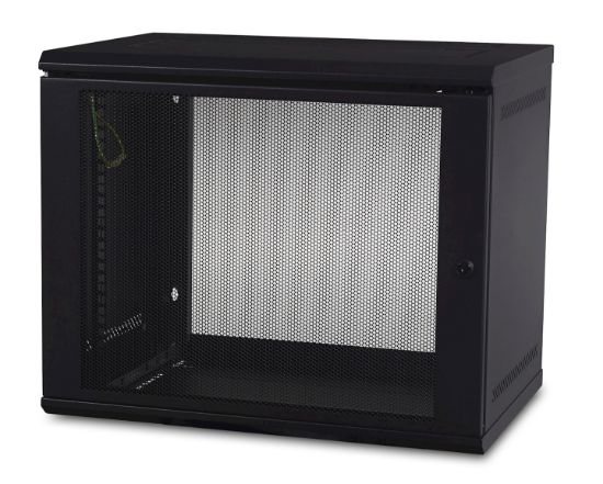 Image de APC NetShelter WX , 9U, armoire de brassage 19 pouces, montage mural, non assemblé, profondeur 400 mm (AR109)