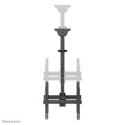 Image de Neomounts Support de plafond pour double écran 32-60" - h56-91 cm (NM-C440DBLACK)