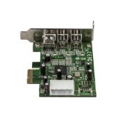 Image de StarTech.com Carte adaptateur PCI Express vers 3 ports FireWire - Faible encombrement - 800 et 400 (PEX1394B3LP)