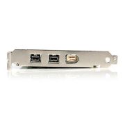 Image de StarTech.com Carte adaptateur 3 ports PCI 1394b FireWire avec kit d’édition vidéo numérique (PCI1394B_3)
