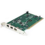Image de StarTech.com Carte adaptateur 3 ports PCI 1394b FireWire avec kit d’édition vidéo numérique (PCI1394B_3)