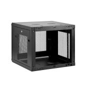 Image de StarTech.com Armoire Réseau Murale 9U à 4 Montants avec Étagère 1U, Armoire Serveur Murale 19" pour Données / AV / Électronique / Équipement IT, Petite Armoire Rack Ventilée (RK920WALM)