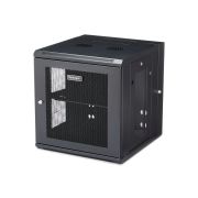 Image de StarTech.com Armoire Réseau Murale à 4 Montants 12U avec Étagère 1U, Armoire Serveur Murale 19" à Charnières pour Équipement IT/AV/Électronique/Ordinateur, Armoire Rack Venti ... (RK1224WALHM)