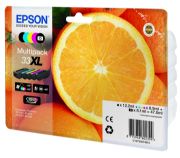 Image de Epson Oranges Multipack 5-colours 33XL Claria Premium Ink (C13T33574011)
