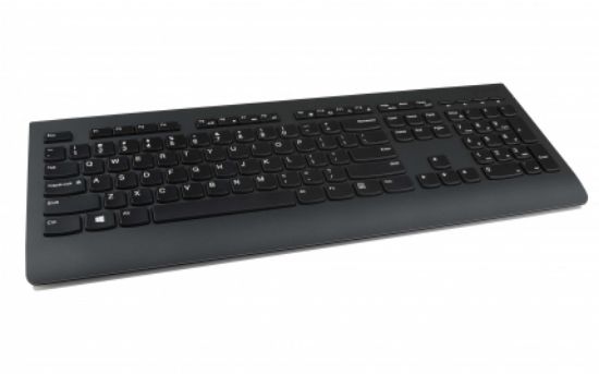 Image de Lenovo clavier Universel RF sans fil Belge, Français Noir (4X30H56844)