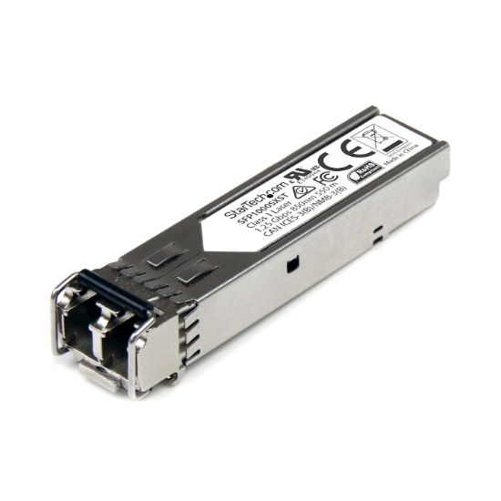 Image de StarTech.com Transcepteur fibre optique multimode Gigabit 850 nm - Module SFP - LC - 550 m (SFP1000SXST)