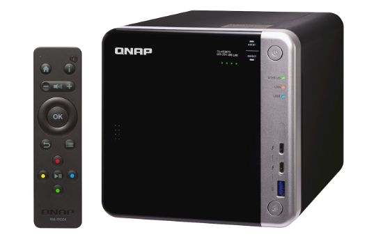 Image de QNAP TS-453BT3 NAS Tower Intel® Celeron® J3455 8 Go DDR3L 0 To QNAP Turbo System Noir (TS-453BT3-8G)