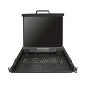 Image de StarTech.com Console KVM à 8 ports à montage en rack pour rack de serveur - 19 pouces - 1U (RKCONS1908K)