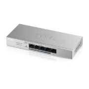 Image de Zyxel GS1200-5HP v2 Géré Gigabit Ethernet (10/100/1000) Connexion Ethernet, supportant l'alimentation via ce port (PoE) Gris (GS1200-5HPV2-EU0101F)