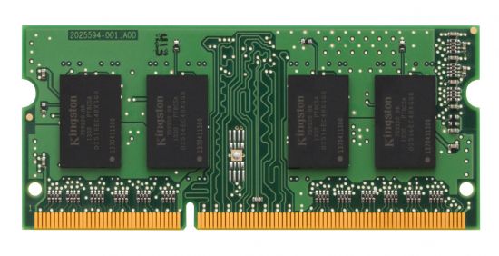 Image de Kingston Technology ValueRAM module de mémoire 4 Go 1 x 4 Go DDR3L 1600 MT/s 204-pin SO-DIMM (KVR16LS11/4)