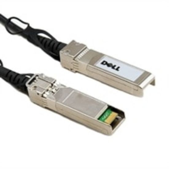 Image de DELL câble InfiniBand et à fibres optiques 3 m QSFP28 Noir, Acier inoxydable (470-ABQE)