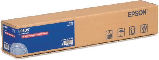 Image de Epson Pap Photo Premium Glacé (170) 166g 24" (0,610x30,5m) (C13S041390)
