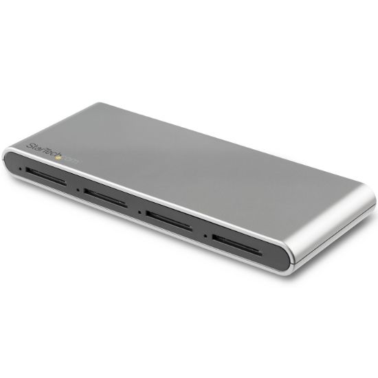 Image de StarTech.com Lecteur de carte mémoire SD à 4 ports avec interface USB-C - USB 3.1 (10 Gbps) (4SD4FCRU31C)