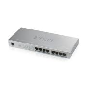 Image de Zyxel GS1008HP Non-géré Gigabit Ethernet (10/100/1000) Connexion Ethernet, supportant l'alimentation via ce port (PoE) Gris (GS1008HP-EU0101F)