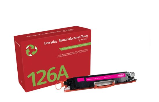 Image de Toner remanufacturé Magenta Everyday™ de Xerox compatible avec HP 126A (CE313A), Capacité standard (106R02260)