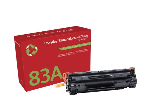 Image de Toner remanufacturé Mono Everyday™ de Xerox compatible avec HP 83A (CF283A), Capacité standard (006R03250)