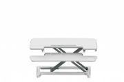 Image de BakkerElkhuizen Adjustable Sit-Stand Desk Riser 2 Bureau Blanc (BNEASSDR2W)